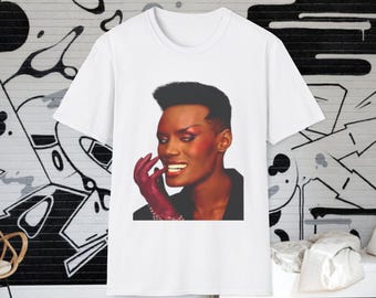 GRACE JONES Shirt, Tooth Pick | Living My Life, 80s, Pop, Music