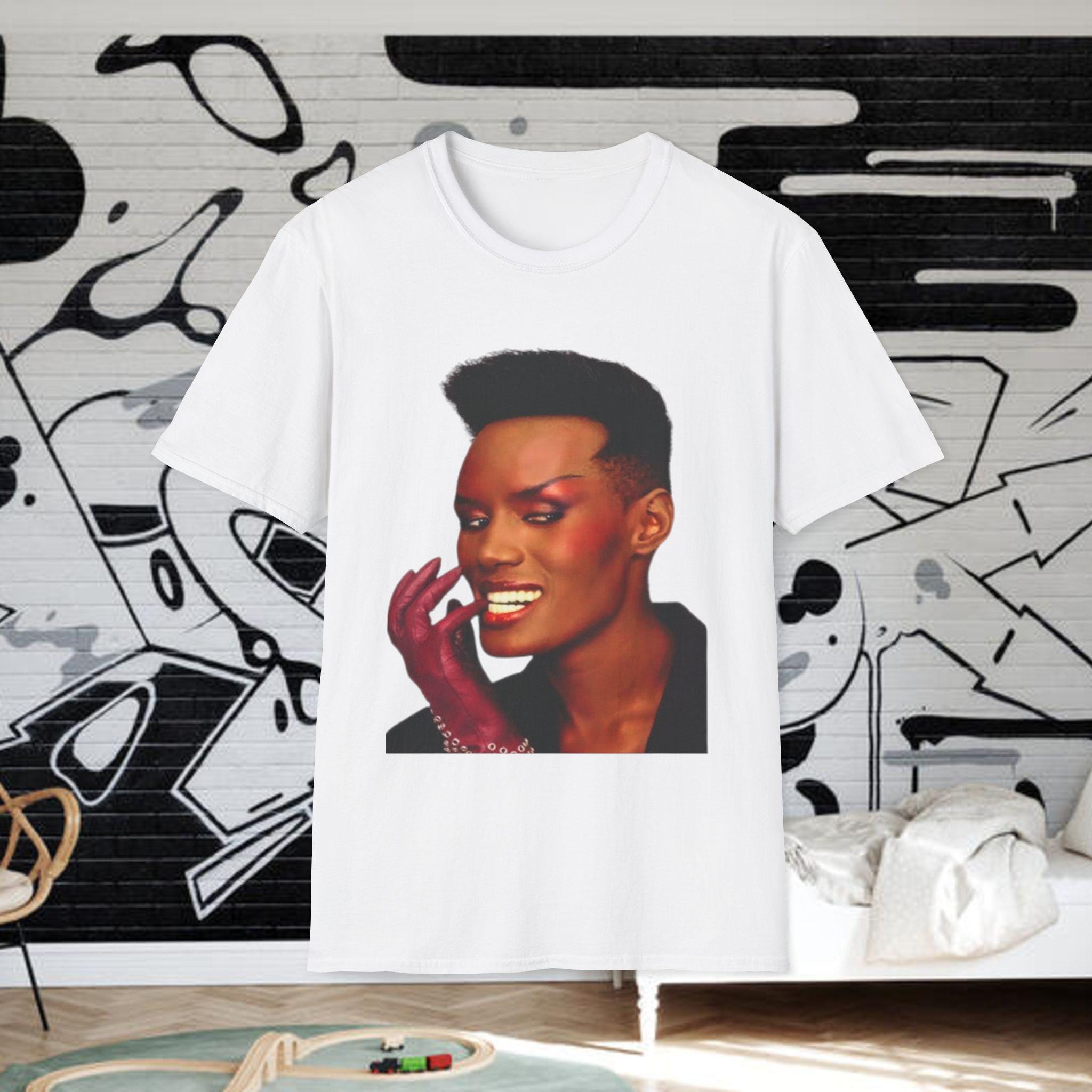GRACE JONES Shirt, Tooth Pick | Living My Life, 80s, Pop, Music