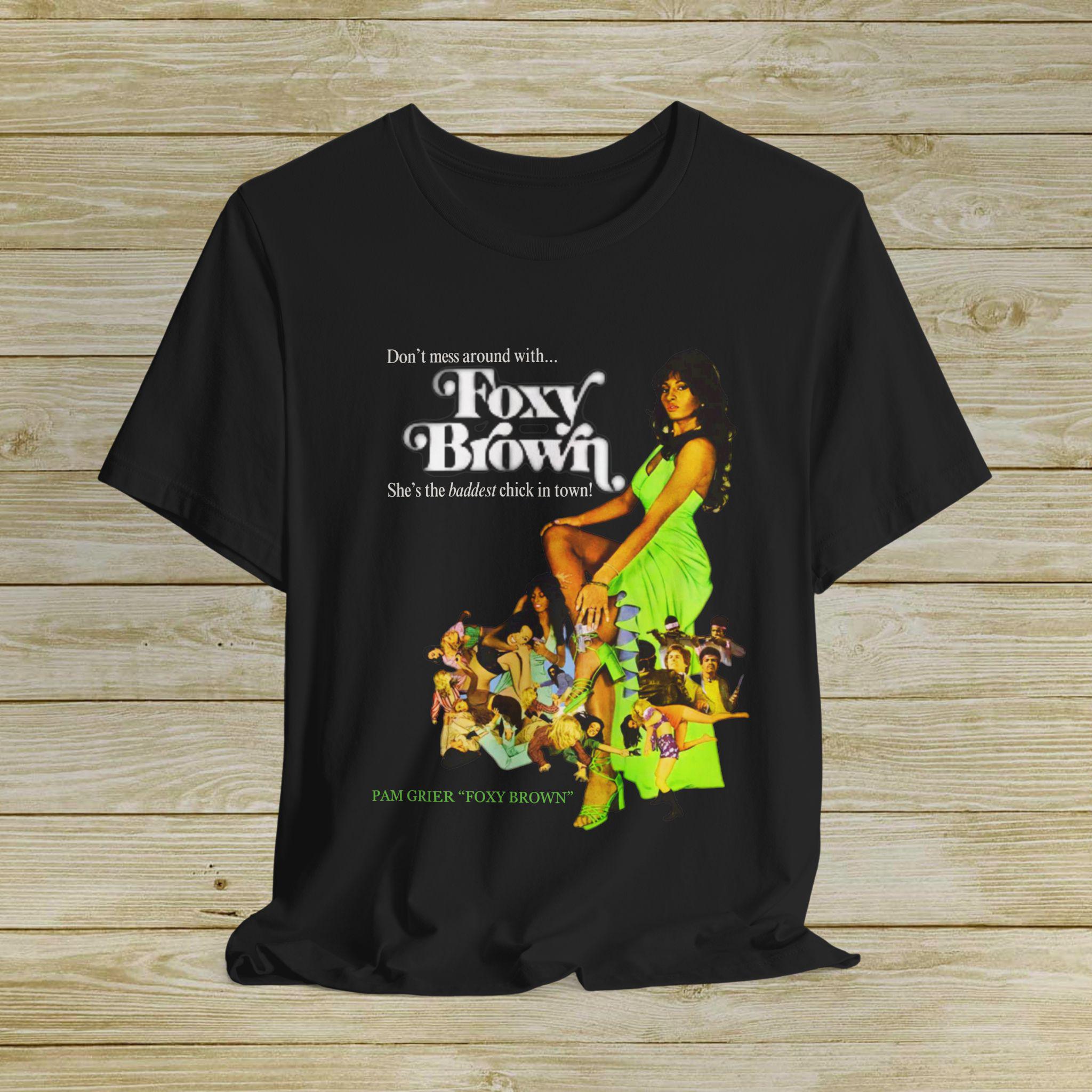 Foxy Brown T Shirt - Etsy Foxy Brown T Shirt - Etsy