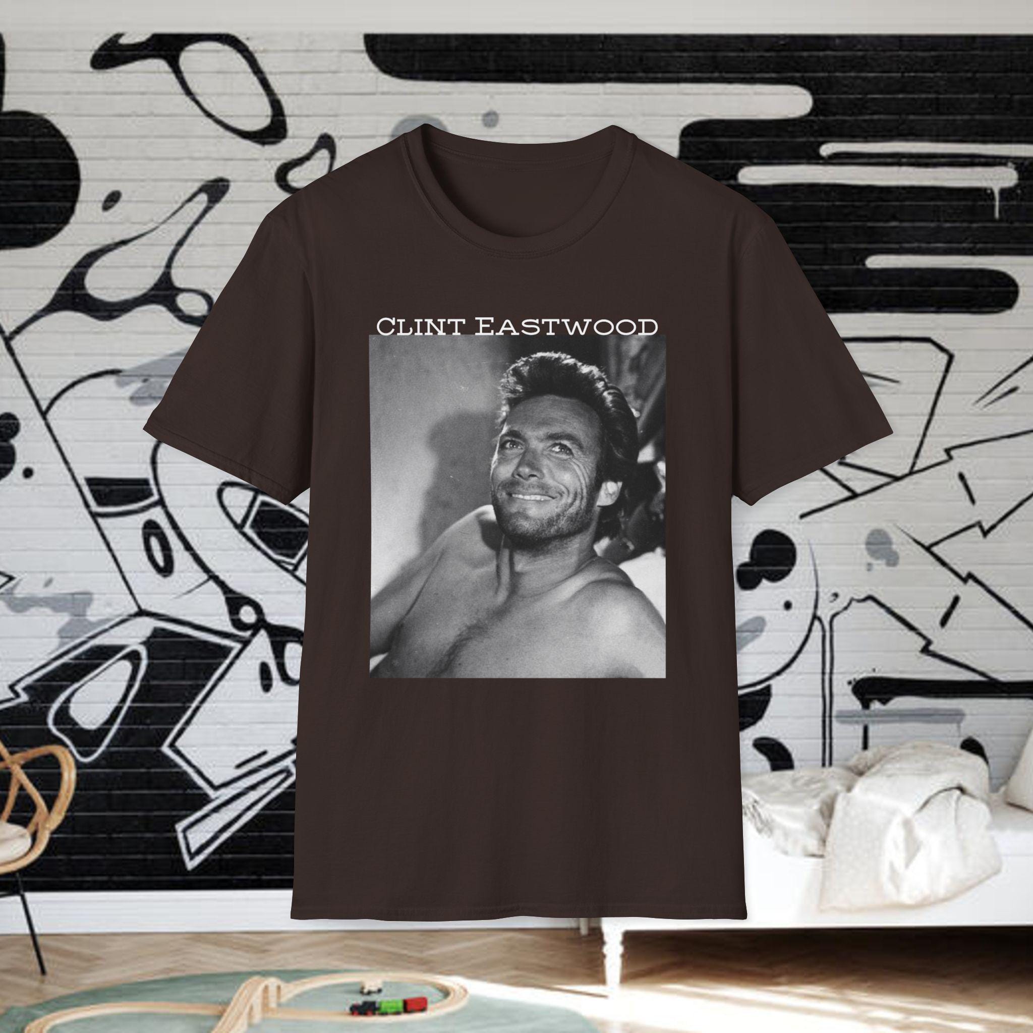Young Clint Eastwood Shirt! 60s Movies, Actor, Clint Eastwood