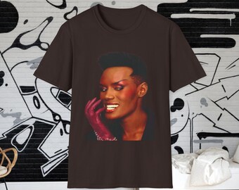 Grace Jones \" LIFE\" promo Tシャツ XL Grace Jones Island Life WHite Cotton T Shirt Full Size S-5XL | eBay