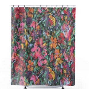 Large Beach Towels Flowers Flower Towels Vintage Floral Art Floral Art Print Bath Towel Abstract Floral Art Vintage Inspired image 2