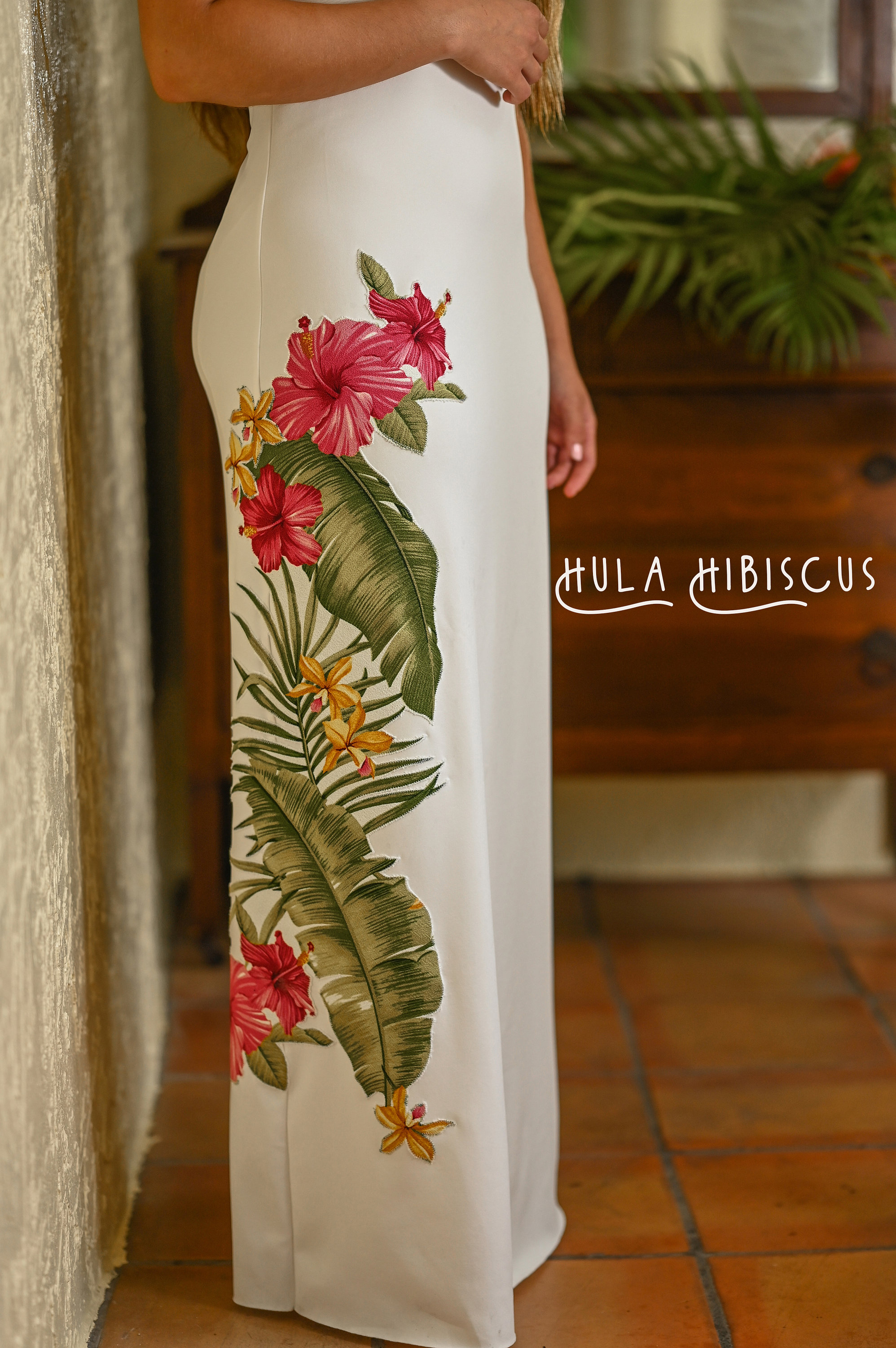 One Shoulder Hawaiian Beach Wedding Dress Simple Classic Beach Wedding Dress Etsy