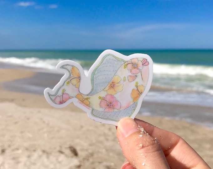 Fish Beachy Vinyl Stickers Ishkabibbles