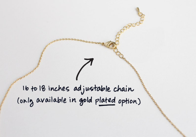 Idaho State Geometric Gold Lightweight Necklace image 3