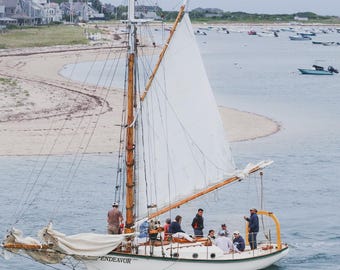Nantucket Sailboat | Coastal Art