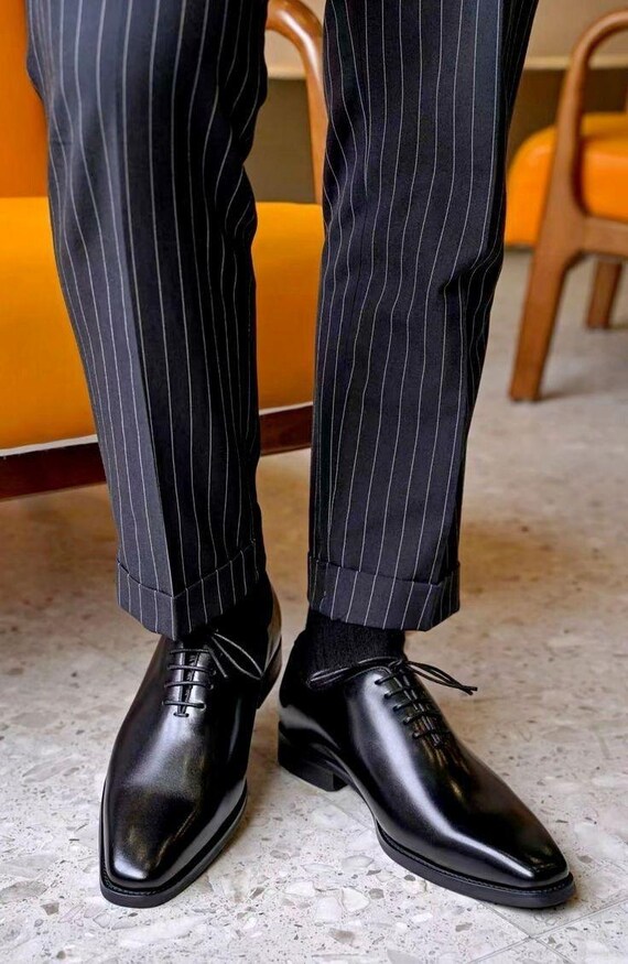 chinese dress ladies Mezlan Mens Black Lace-up Oxford Leather Dress Shoes