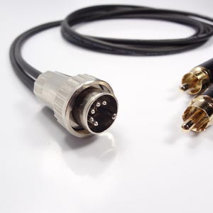 Clairmont Cable Mogami Naim 5-pin DIN Dual RCA Cable