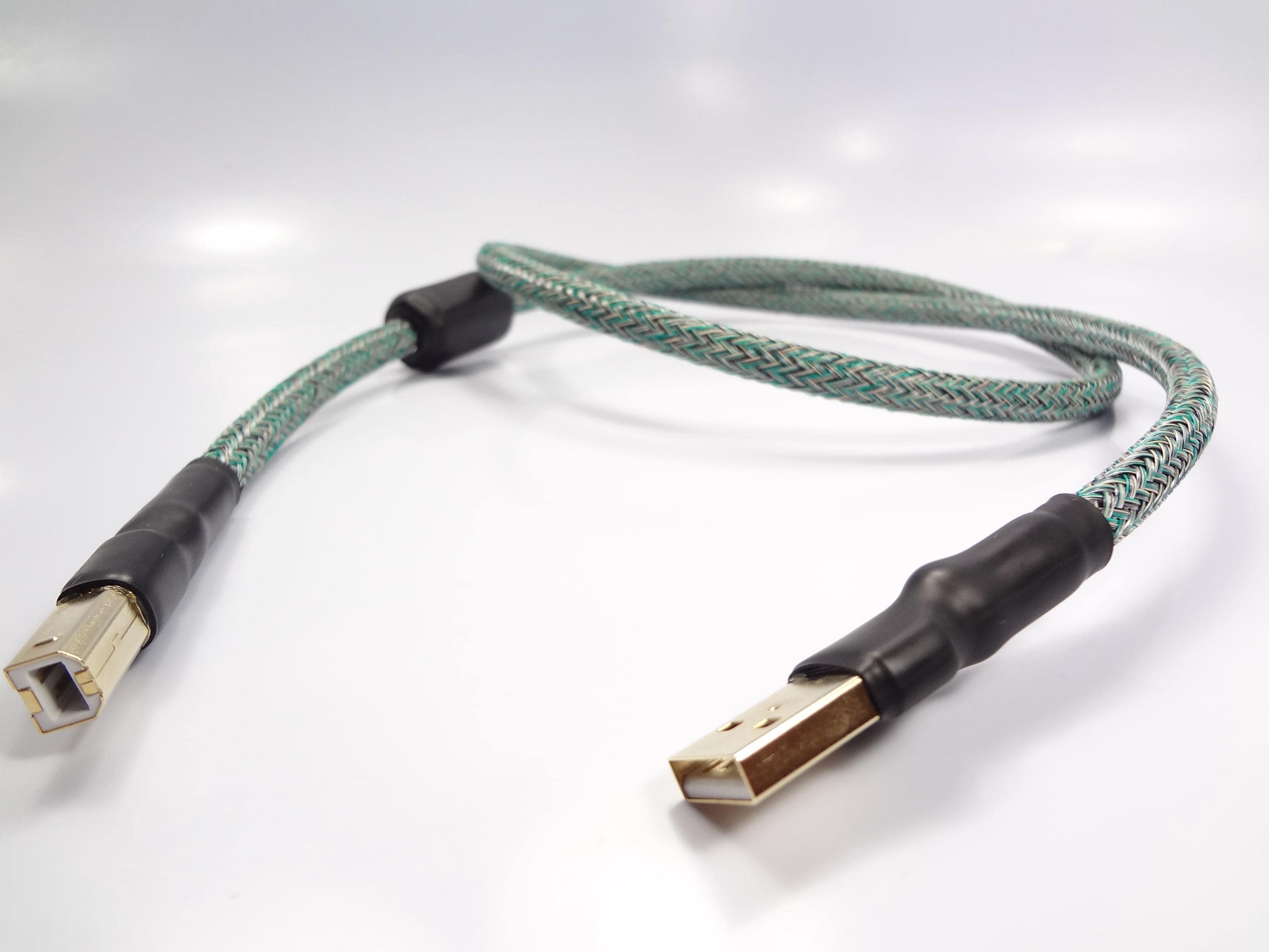 Audiophile Banshee USB A-B 2.0 Cable Shielded Custom Lengths/Colors