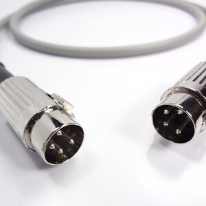 Naim Chrome Bumper SNAIC 4-pin DIN Latching Replacement Interconnect Cable