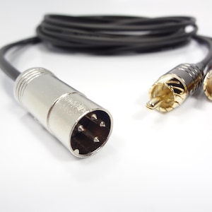 Mogami QUAD 4-pin DIN Dual RCA Cable