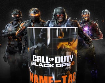 COD: Black Ops 6 geïnspireerde aangepaste mok/beker | Gepersonaliseerd | Gamer | Verjaardag | Nieuwigheid | Cadeau | Perfect cadeau