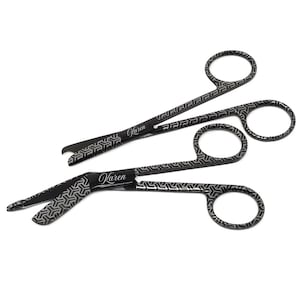 2 Pcs Personalized Nurse Week Gift Set Scissors Engraved Stainless Steel Custom Nurse Gifts for RN LPN Gift Set For New Interns