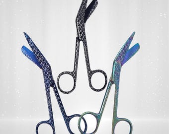 Ciseaux à pansement pour assistant vétérinaire - Cadeau de Noël unique pour le personnel infirmier - Exprimez votre amour aux futurs techniciens vétérinaires