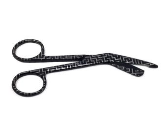Engraved Bandage Scissors: Stainless Steel Vet Tech Gift 4.5"