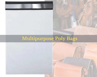 Poly Mailers Post Parcel Package 500 Pcs 8"x11" Self Sealing Plastic Envelopes For Shipping Clothes Books Supplies Safety Seal