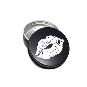 Runde Dose Vorgravierte minimale Designs Zahndose - Bonbonglas - Pillendose - Cremedose - Perlendose - Kräuterdose Für die Lagerung Reisetaschengröße
