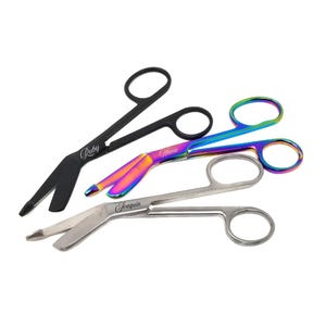 Personalized Nursing School Gift Bandage Scissors Engraved Stainless Steel Custom Graduation Gifts for Him Her Medical Student Interns Team