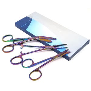 Nurse Appreciation Unique Gift Set Laser Engraved Scissors & Hemostats Nursing School Student Nurse Gift With a Gift Box