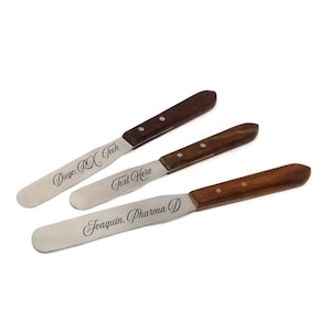 Custom Pharmacy Lab Spatula, Pill Counting, Engraved Pharmacist Graduation Gift, Personalized Pharmacy Technician Gifts, Rx Grad Ceremony