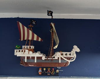 Wall Mount Display For Lego One Piece The Going Merry Pirate Ship