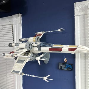 Wall Mount Display for Lego Star Wars UCS X-Wing