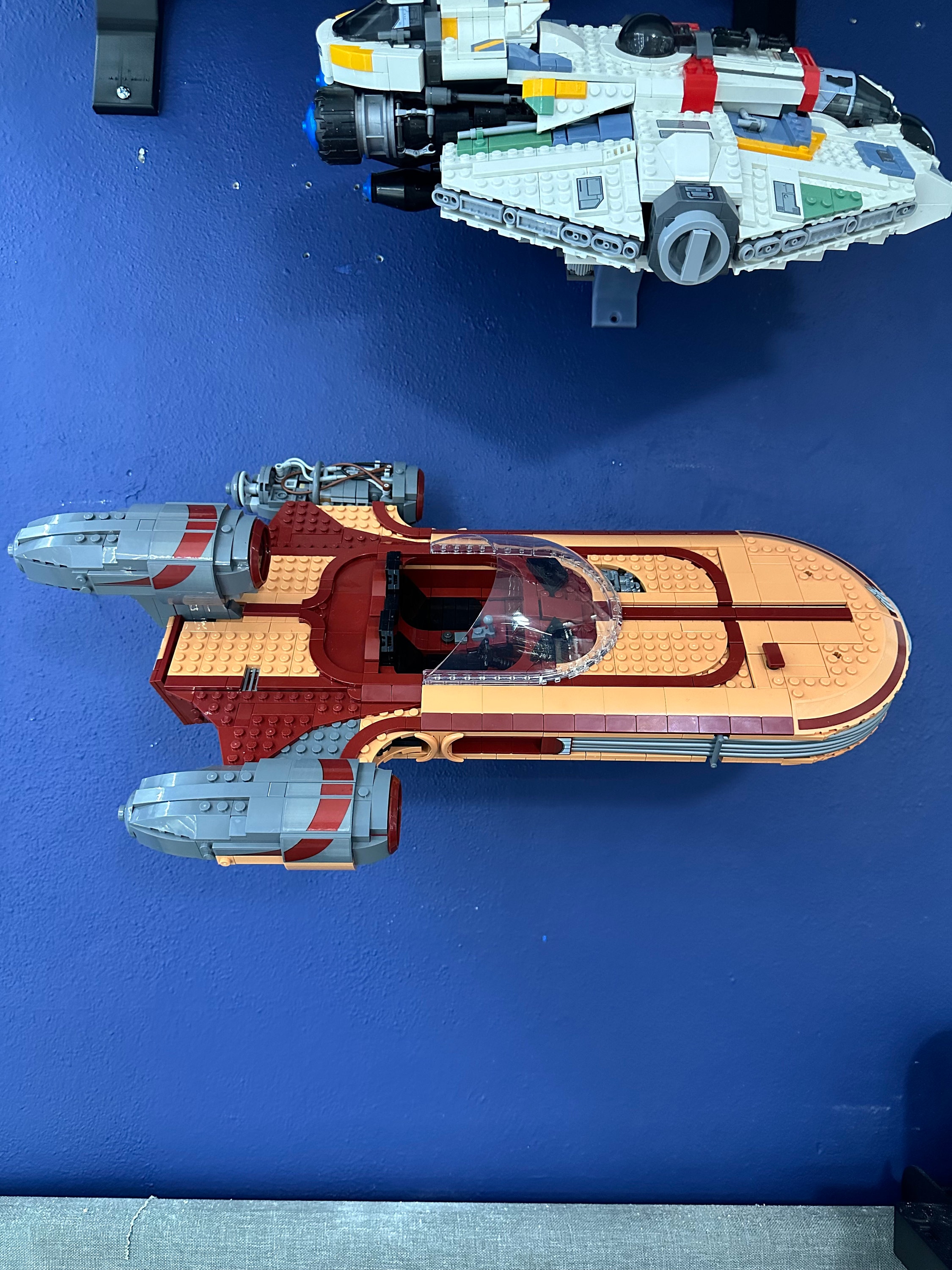 Wall Mount Display for Lego Star Wars Luke's Landspeeder 75341 - Etsy