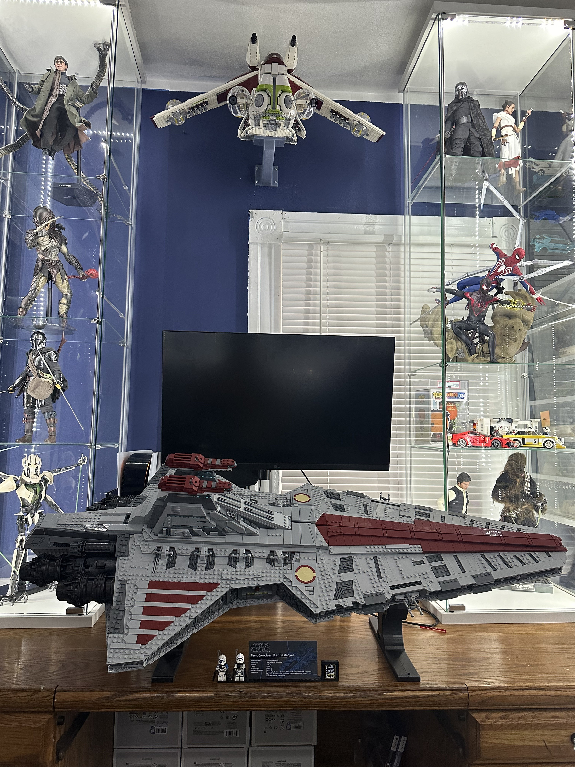 Wall Mount Display for Lego Star Wars UCS Venator Etsy Canada