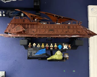 Lego Star Wars UCS Jabba’s Sail Barge Wall Mount