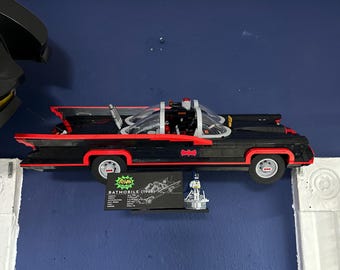 Wall Mount Display for Lego Batman 1966 Batmobile