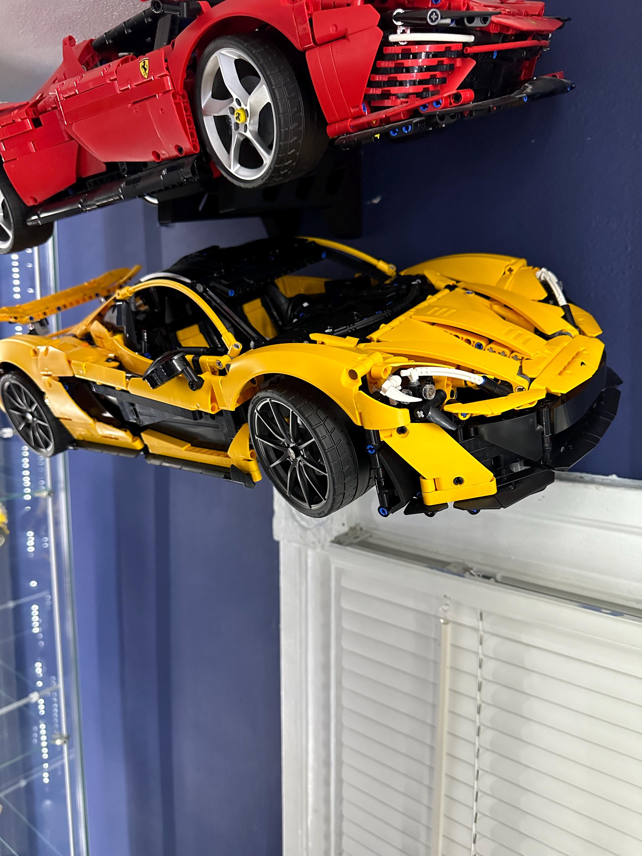 LEGOテクニック マクラーレンP1 42172用ウォールマウントディスプレイ