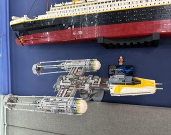 Wall Mount Display for Lego Star Wars UCS Y-Wing