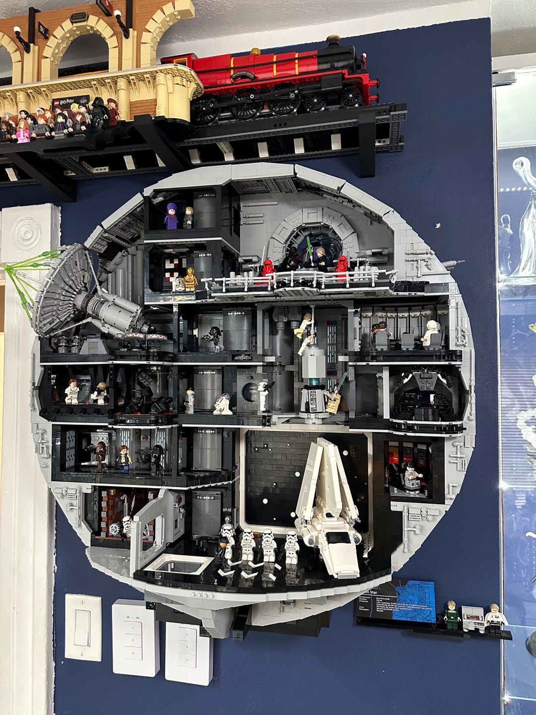 Wall Mount Display for LEGO Star Wars UCS Death Star - Etsy