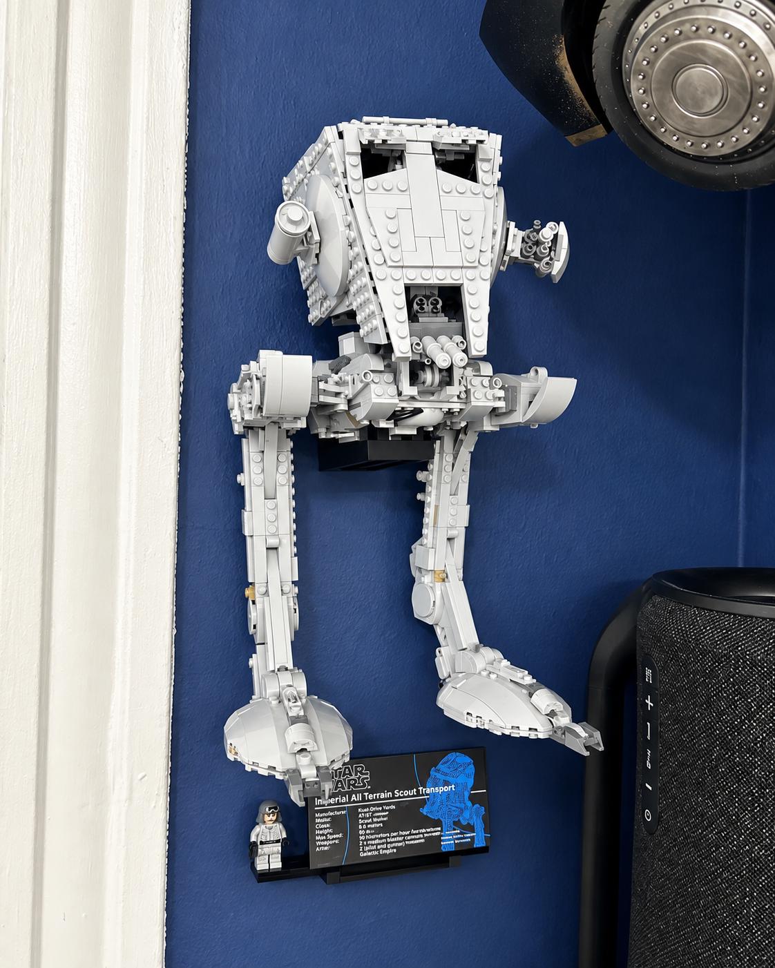 Wall Mount Display for Lego Star Wars UCS AT-ST - Etsy