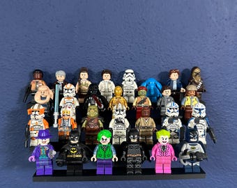 Wall Mount Display For Lego Minifigures