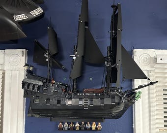 Wall Mount Display For Lego Pirates Of The Caribbean Black Pearl