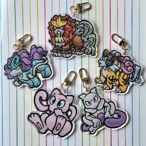 Cute Legendary PokeCharms