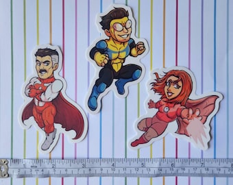 Invincible Season 1 Stickers