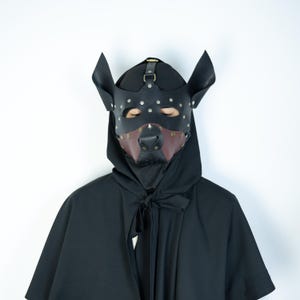 Custom Leather Dog Mask - Handmade Dog Mask - Etsy