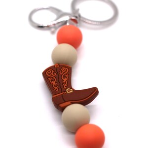 Cowboy Boot Keychain