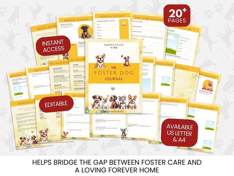 Journal gift dog lover