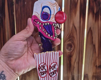 Killer Klowns From Outer Space Incense Holder - Stick Burner - Handmade Baby Klown Incense Holder - Goth Decor - Weirdcore