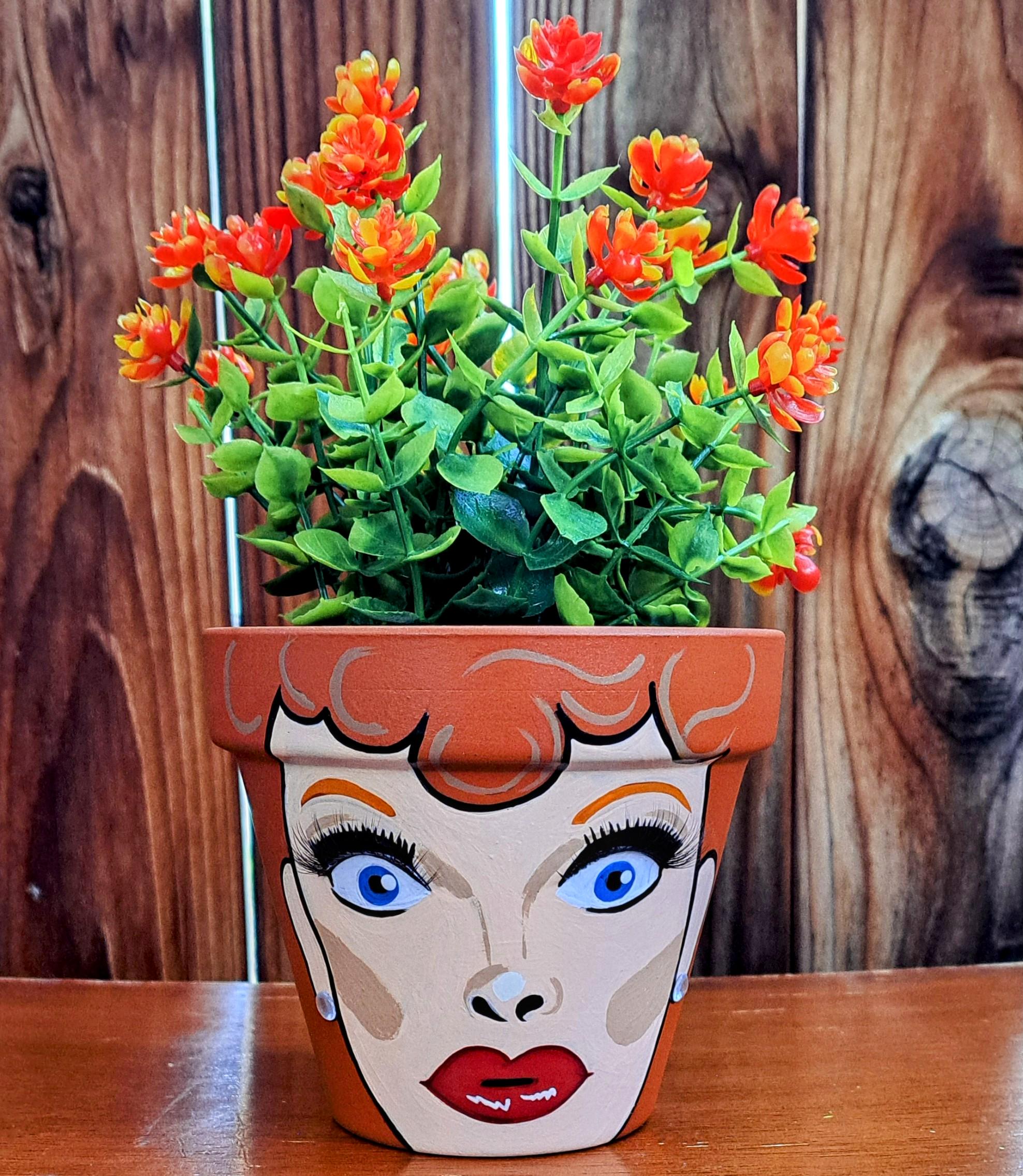 Lucille Ball Planter: I Love Lucy Decor - Etsy