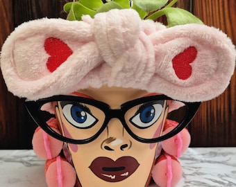 Lucille Ball Planter: Hand-painted Terracotta Pot - I Love Lucy Decor - Planter with Rollers