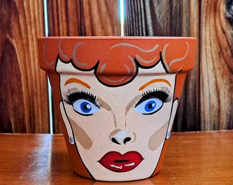 Lucille Ball Planter: I Love Lucy Decor