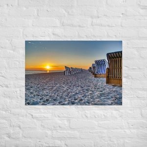 Sunrise on the Baltic Sea near Zingst