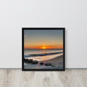 Sunrise on the Baltic Sea near Zingst