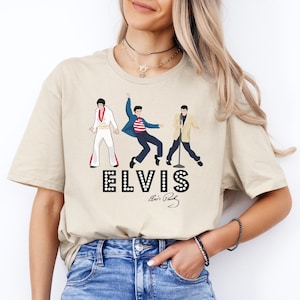 Elvis T-Shirt, Elvis Presley Shirt, King Of Rock And Roll Shirt, Elvis Presley Merch Shirt, Gift for Elvis Presley Fan, Elvis Presley Shirt