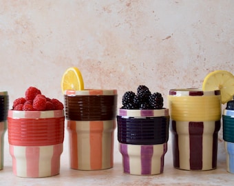 RESERVED / ON HOLD - Etsy Design Awards 2026 Finalist | Le Tumbler Empilé - Ceramic Tumbler