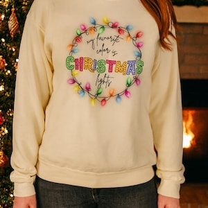Christmas Lights Unisex Premium Sweatshirt